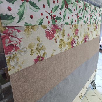 Impregnirani prt z dekorativnim vzorcem- odporen na madeže, primeren za kuhinje in jedilnice